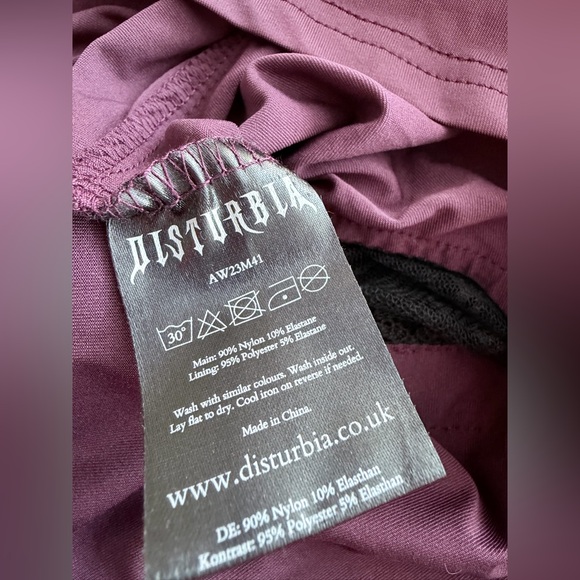 DISTURBIA Anastasie stretch lace mini dress 12 - Picture 8 of 10